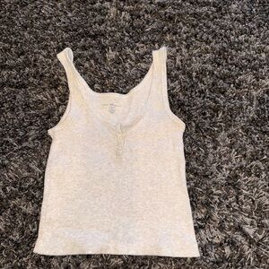 Brandy Melville Grey Tank Top